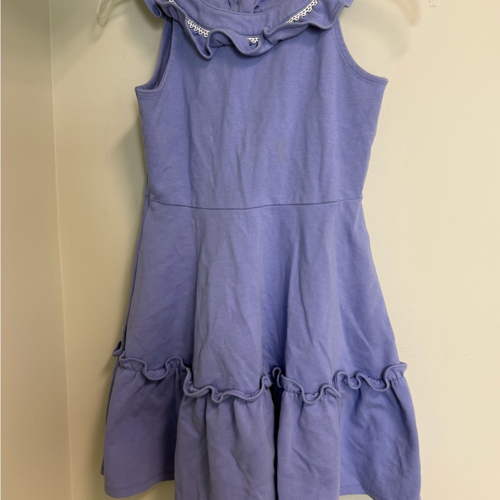 Janie and Jack Lavender Ruffle Dress